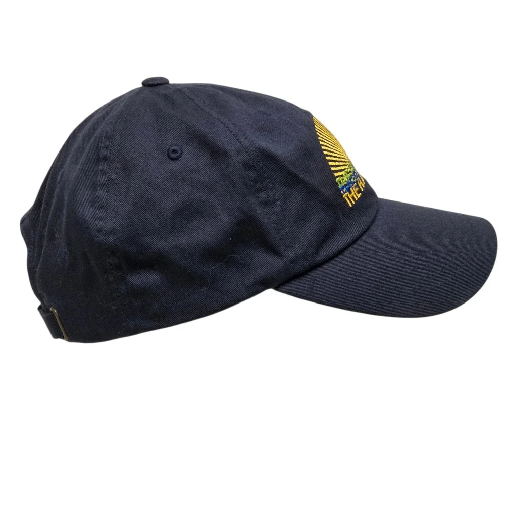 The Flaming Lips Hat Mens Navy Blue Sunburst Embroidered Band Merch Cap Rare